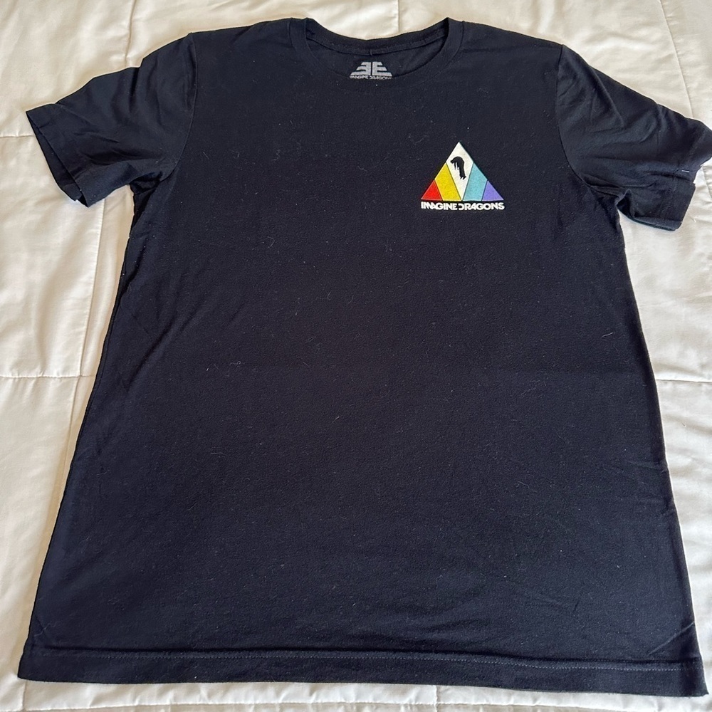 Imagine Dragons Evolve Tour 2018 SS Graphic T-Shirt Black Size-Large